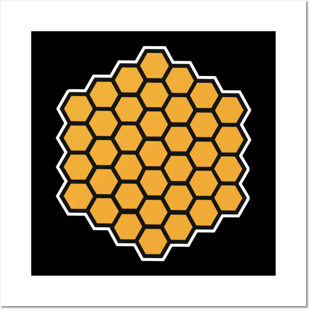 Honeycomb Wall Art by Designzz